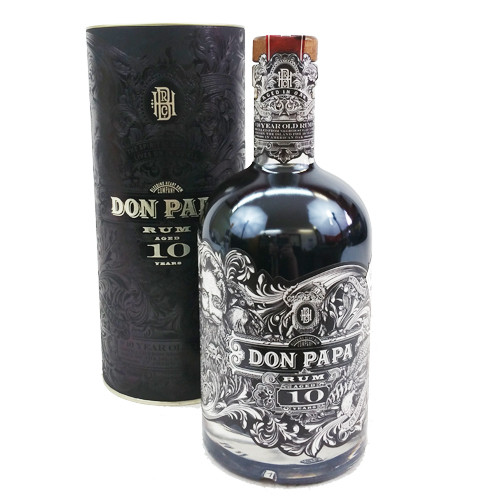Don Papa Rum 10 Jahre 43% Geschenkpackung