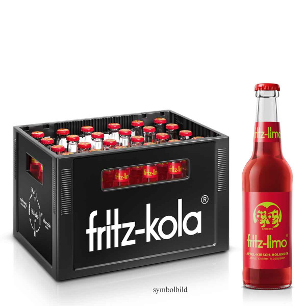 fritz-limo® apfel-kirsch-holunder-limonade