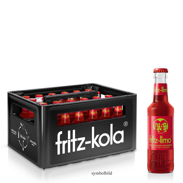 fritz-limo® apfel-kirsch-holunder-limonade