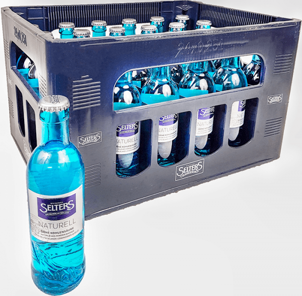Selters Naturell Gastro (24 x 0,25l) | Viel-Durst