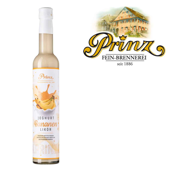 Prinz Joghurt Bananen Likör 15 % vol