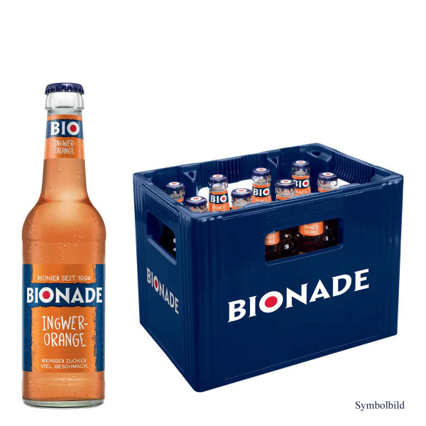BIONADE Ingwer-Orange